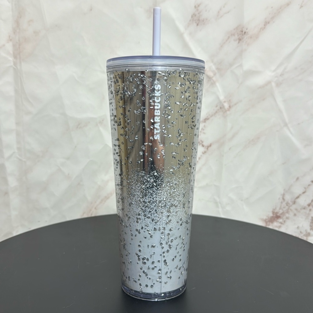Starbucks Holiday 2022 Glitter Bubble Venti Tumbler 24 oz